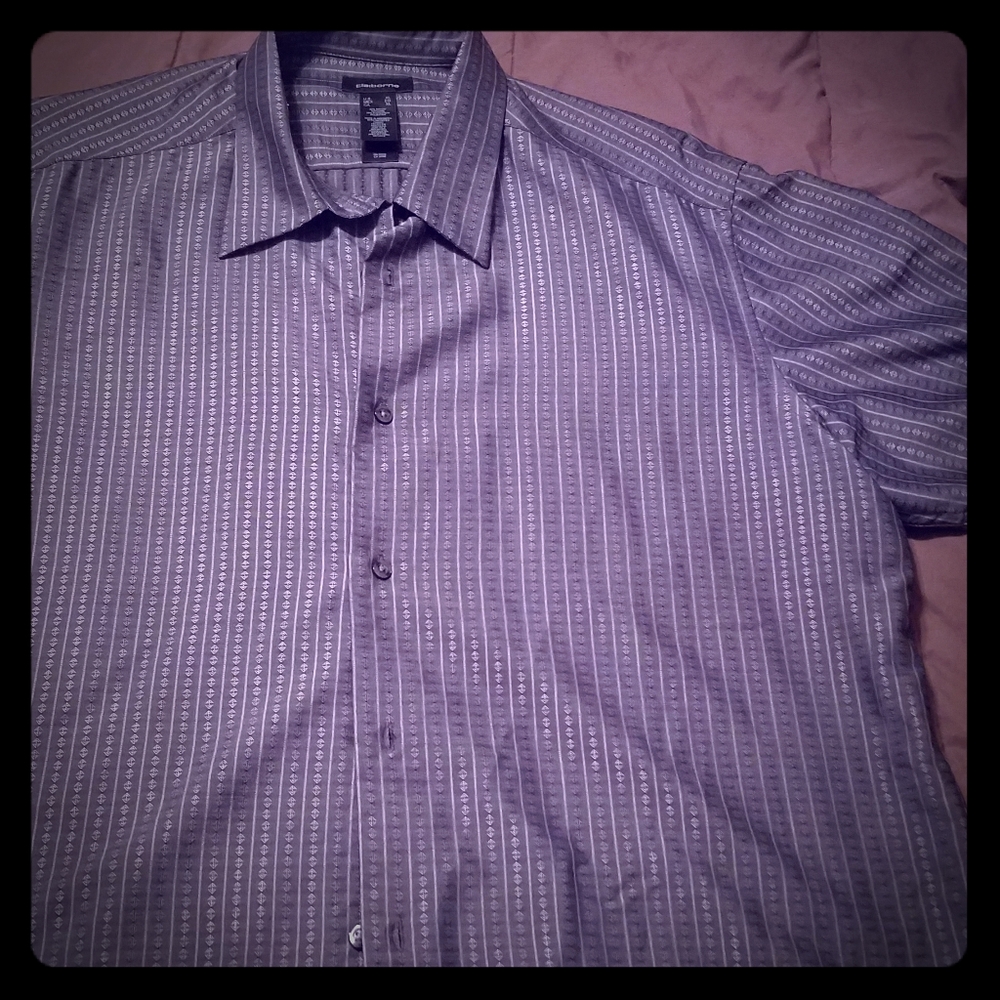 Mens long sleeve button up shirt